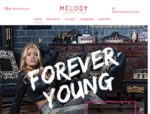 Tablet Screenshot of melodyjeans.com.br